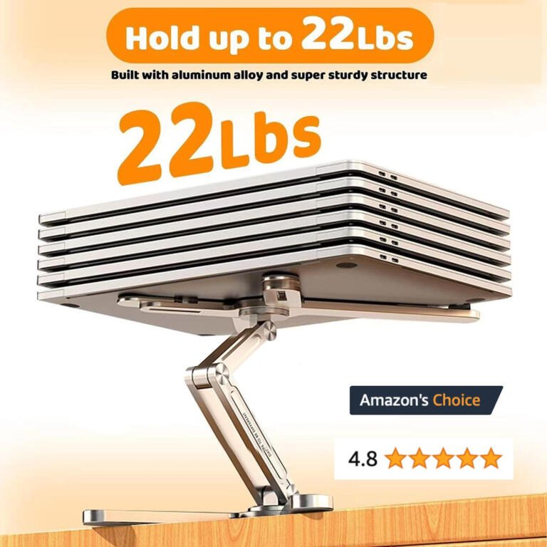 Grab Amazon's Best 360 Rotating Laptop Stand on Sale (84% Five Star Ratings) 1