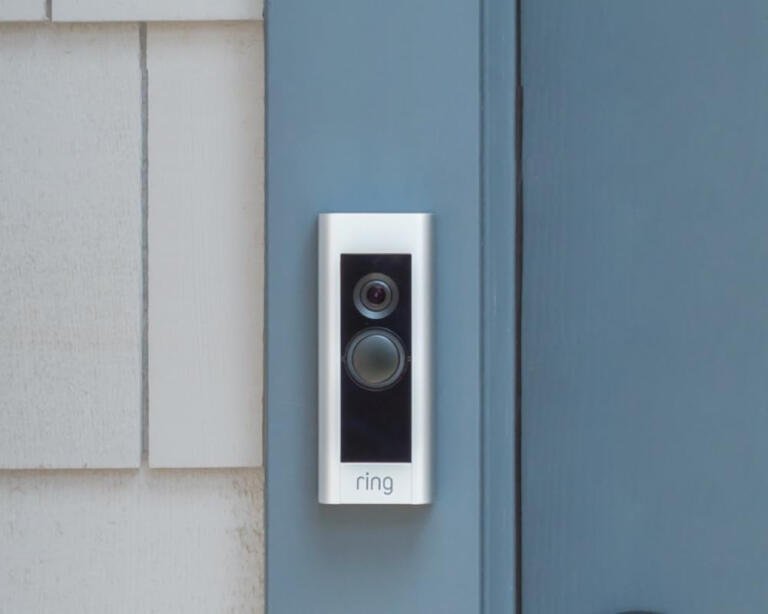 Secure Your Main Door With Ring Wired Doorbell Plus For $150 ( Save $216) 1