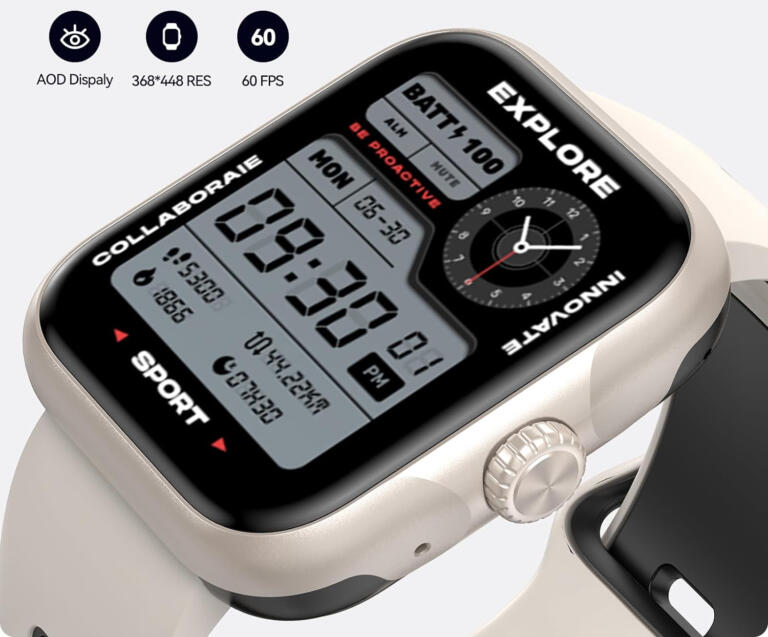 iOS/Android Compatible Smart Watch Ultra Gets 38% Price Cut At $50 7 iOS/Android Compatible Smart Watch Ultra Gets 38% Price Cut At $50 7