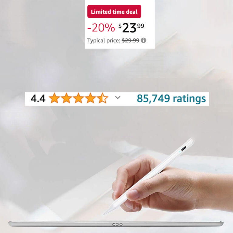 Score This Highly Rated Stylus Pen for iPad 9th & 10th Generation At $24 21 Score This Highly Rated Stylus Pen for iPad 9th & 10th Generation At $24 21