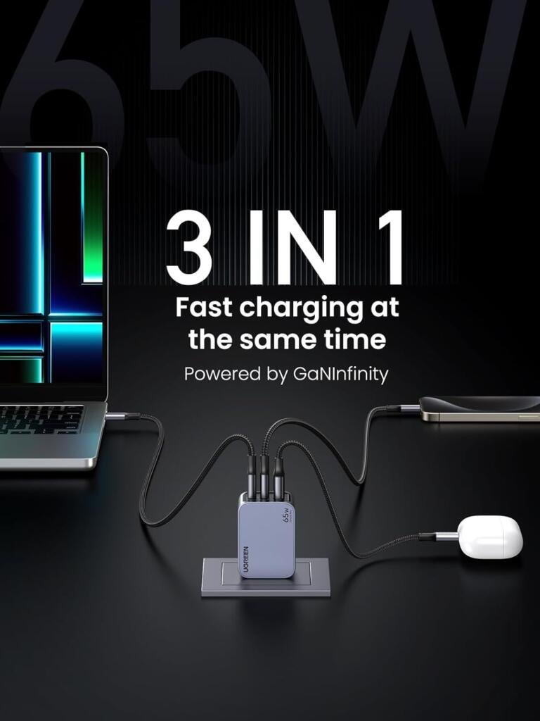 Upgrade MacBoook Charging Game: UGREEN Nexode Pro Now $47 1