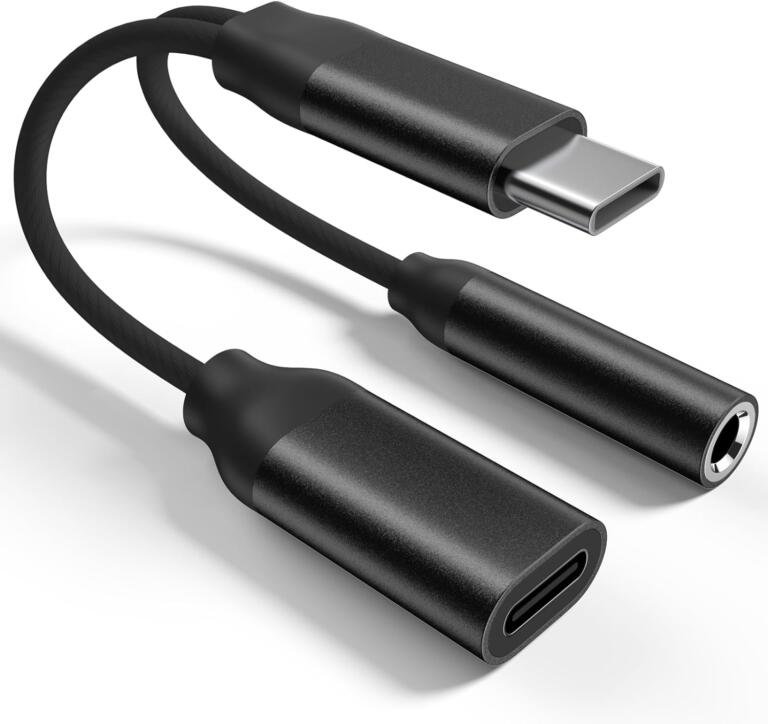 This $9 USB C to 3.5mm Charger and Headphone Adapter is Must Have For Latest iPhone 15 Lineup! 1