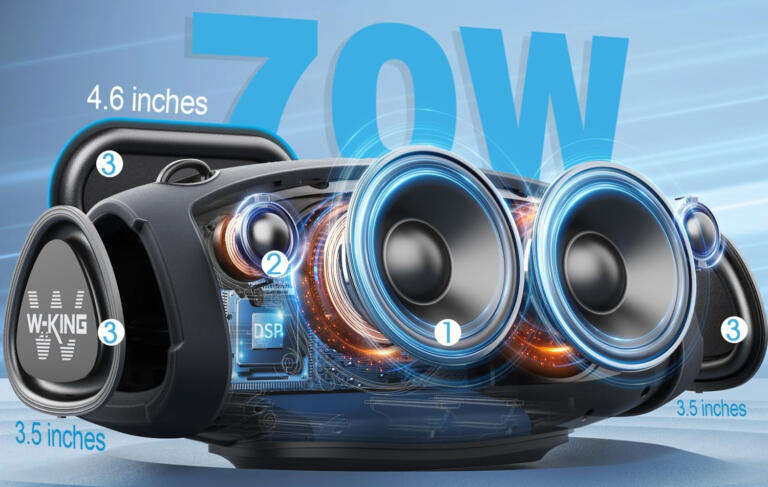 W-KING's 70W Bluetooth Speaker For iPhone Hits New Low At $93 (Was $160) 9 W-KING's 70W Bluetooth Speaker For iPhone Hits New Low At $93 (Was $160) 9