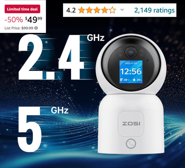 Take This High Quality 2 Way Video Security Camera For $50 (50% Price Drop) 19 Take This High Quality 2 Way Video Security Camera For $50 (50% Price Drop) 19