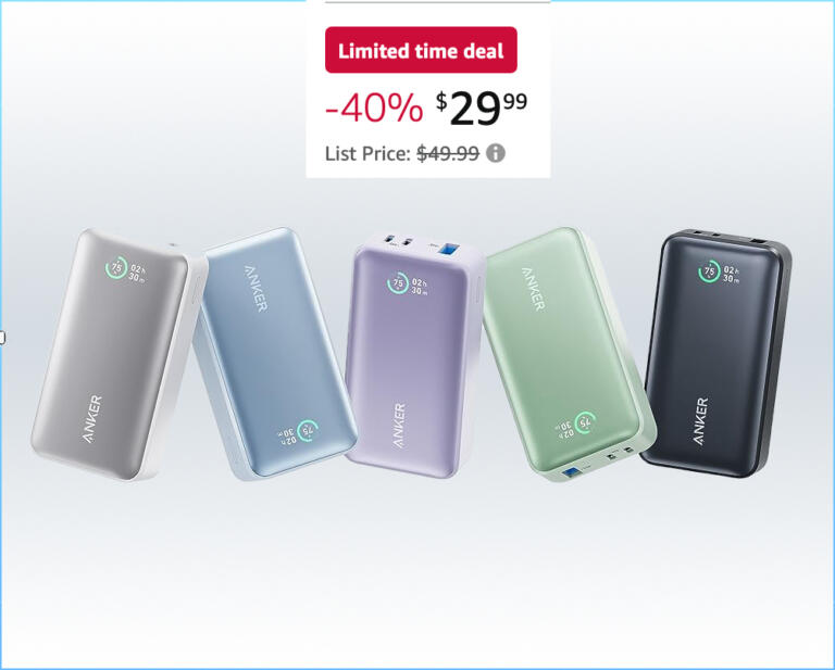 It's 40% OFF On Anker Power Bank That Can Even Charge A MacBook Outdoors! 3 It's 40% OFF On Anker Power Bank That Can Even Charge A MacBook Outdoors! 3