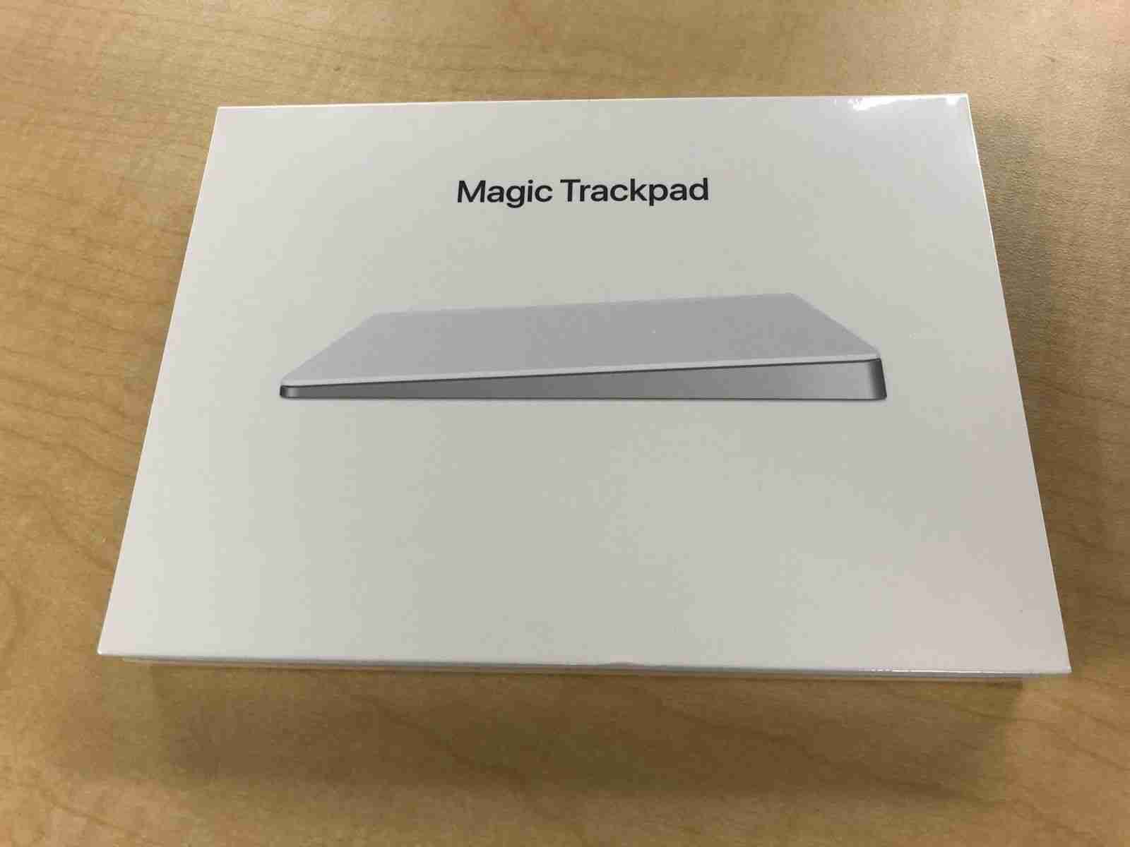 Apple Magic Trackpad: Wireless, Bluetooth, Rechargeable. Works with Mac or iPad; Multi-Touch Surface - White