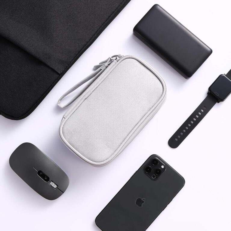 Keep Your Tech Tidy: Small Cable Organizer Bag for Just $6! 1