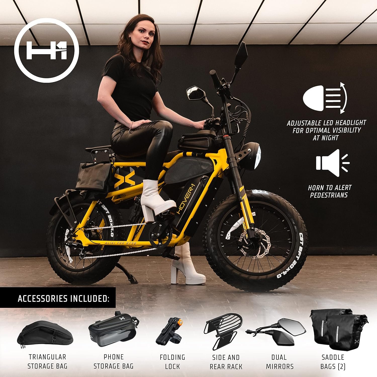 Hover-1 Pro Series Altai R500:R750 Electric Bicycle