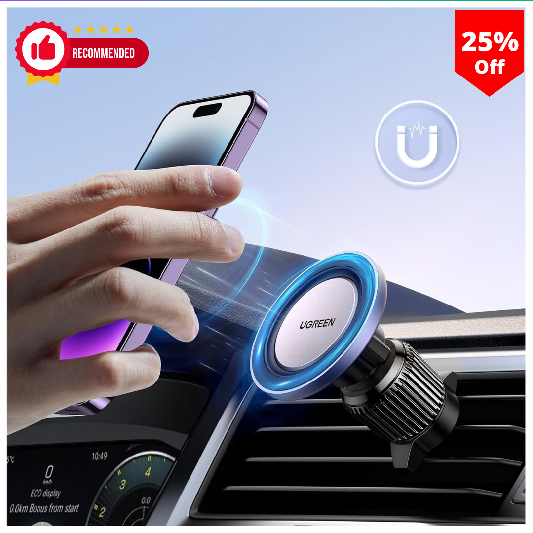 UGREEN for Magsafe Car Phone Holder Magnetic Phone Mount