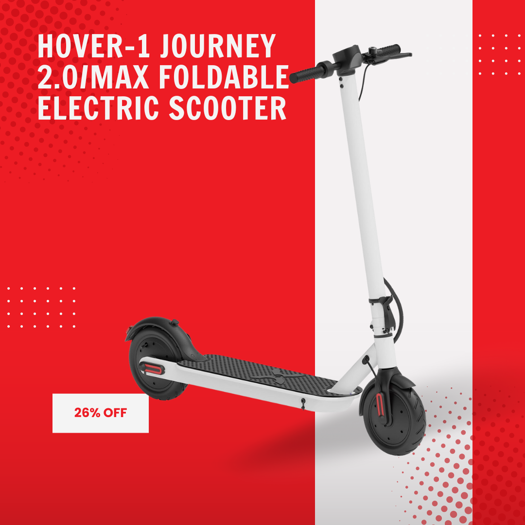 Hover-1 Journey 2.0:Max Foldable Electric Scooter