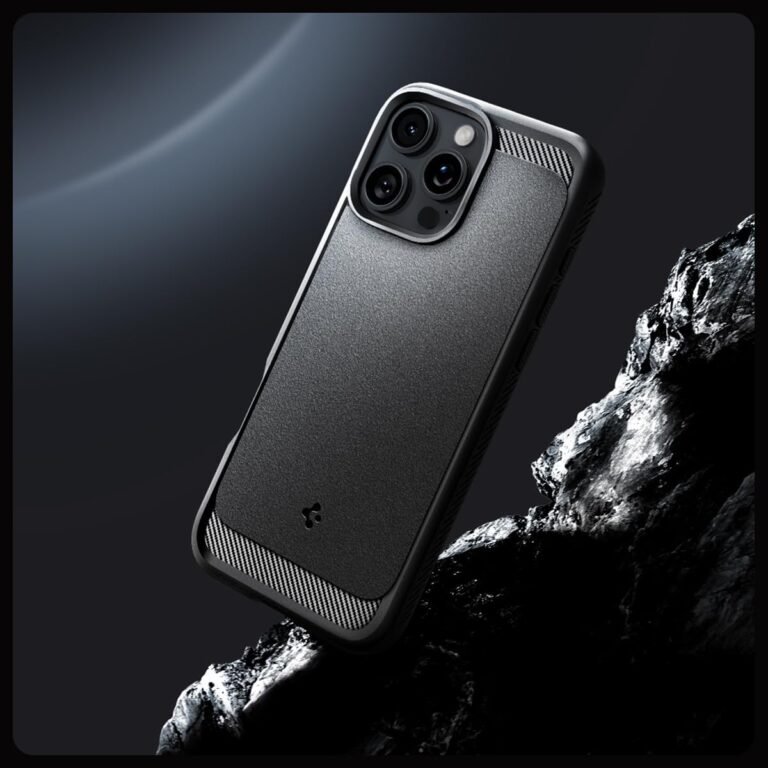 Spigen Rugged Armor MagFit Designed for iPhone 16 Pro Max Case