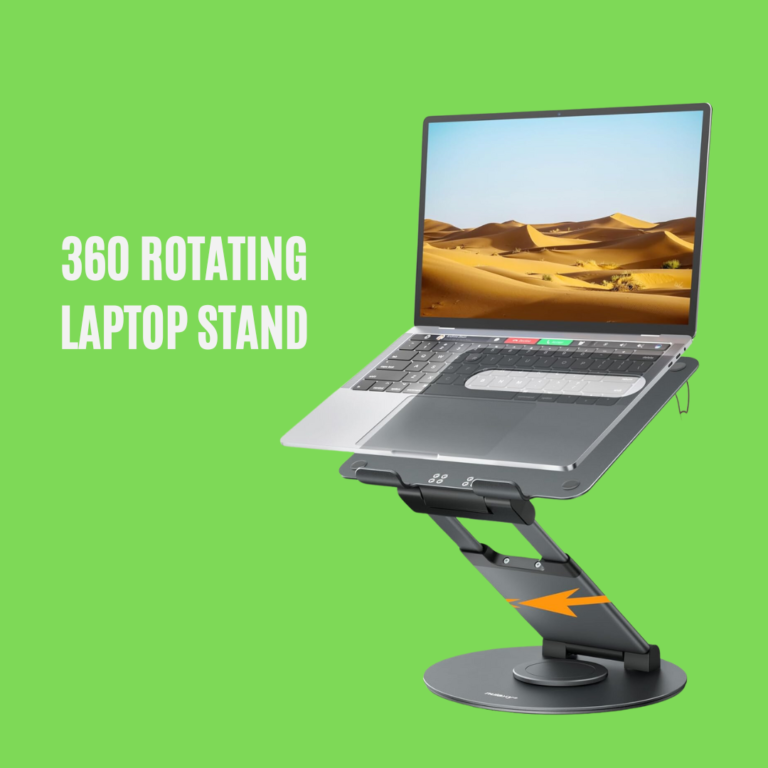 Nulaxy Telescopic 360 Rotating Laptop Stand