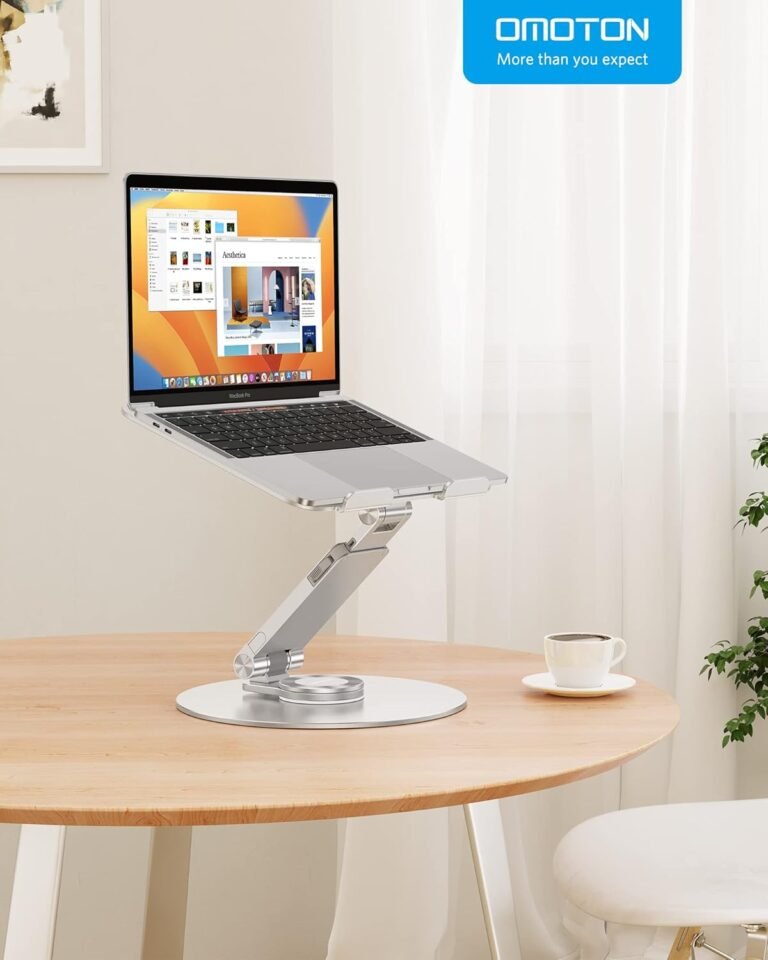 OMOTON Upgraded Laptop Stand for Desk