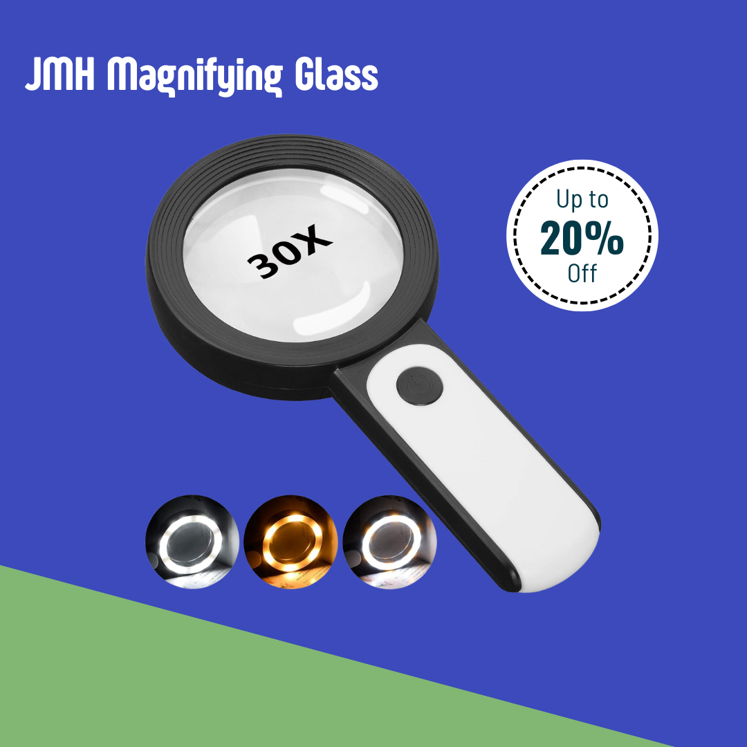 JMH Magnifying Glass with Light