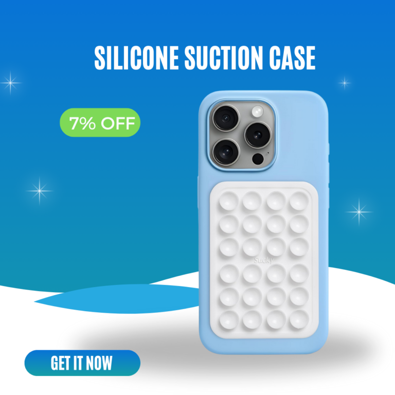 Silicone Suction Phone Case