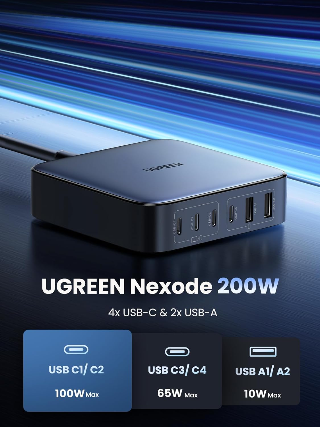 Ugreen 6 Port Charger