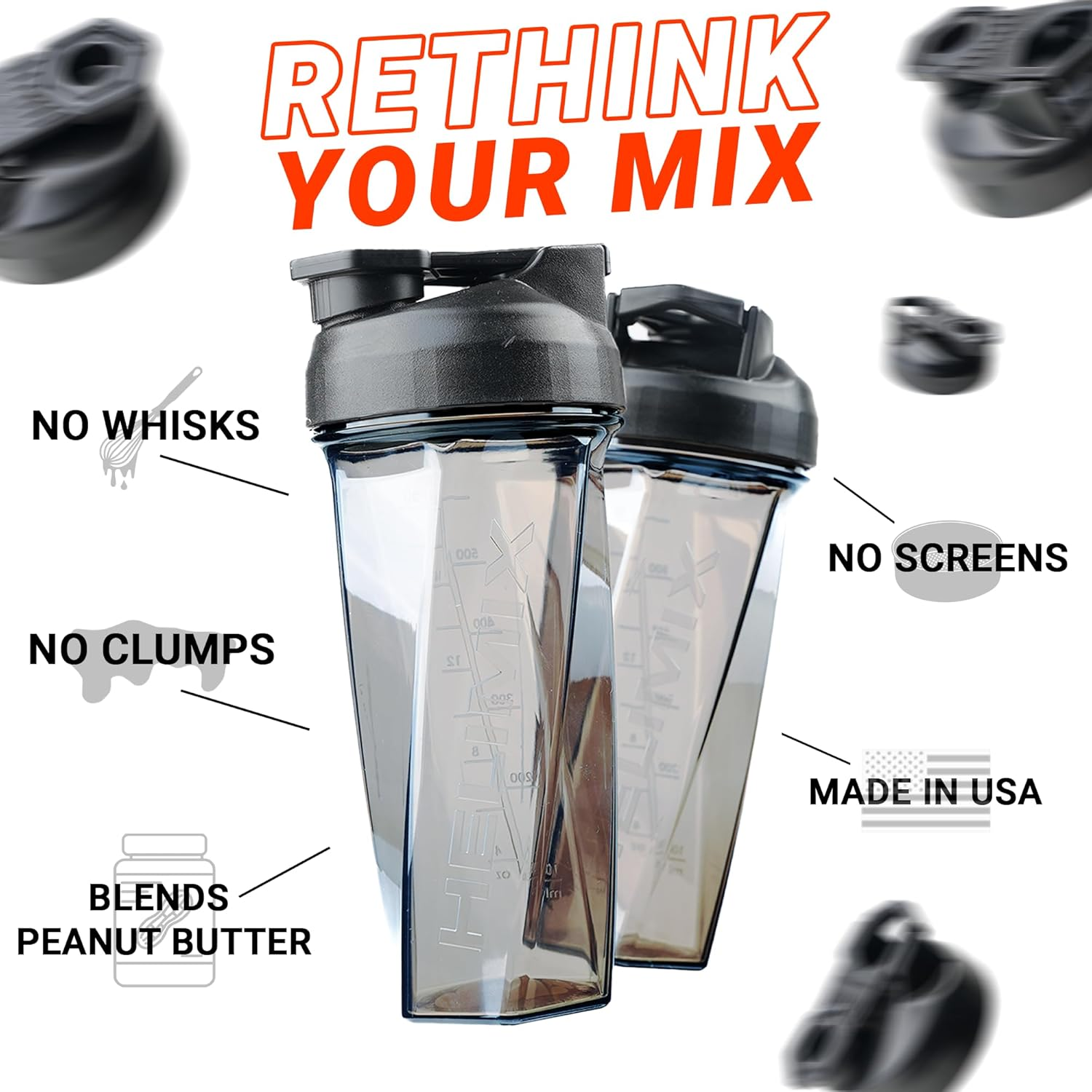 The #1 Rated Vortex Shaker Bottle That Mixes Cocktails & Smoothies Like Magic—15% Off Today! 1