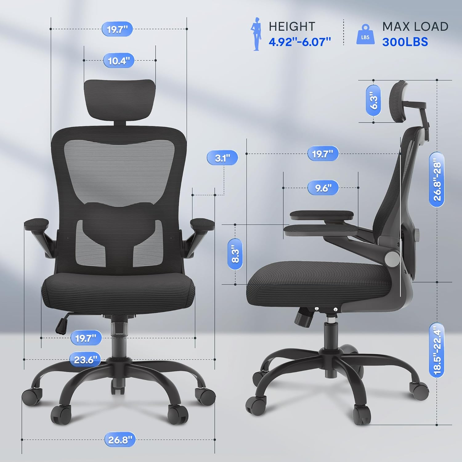 Best Ergonomic Chair: FLEXISPOT Ergonomic Office Chair - Now 10% Off on Amazon! 2