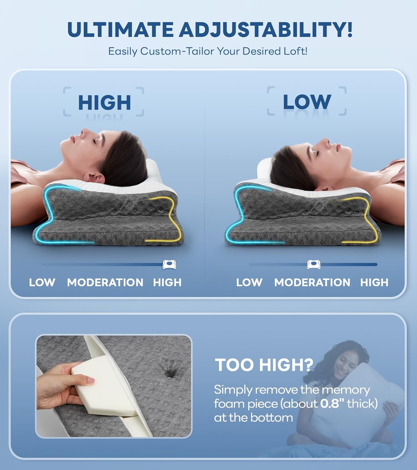 Breathable & Hypoallergenic – Stay cool and comfortable all night long. 4