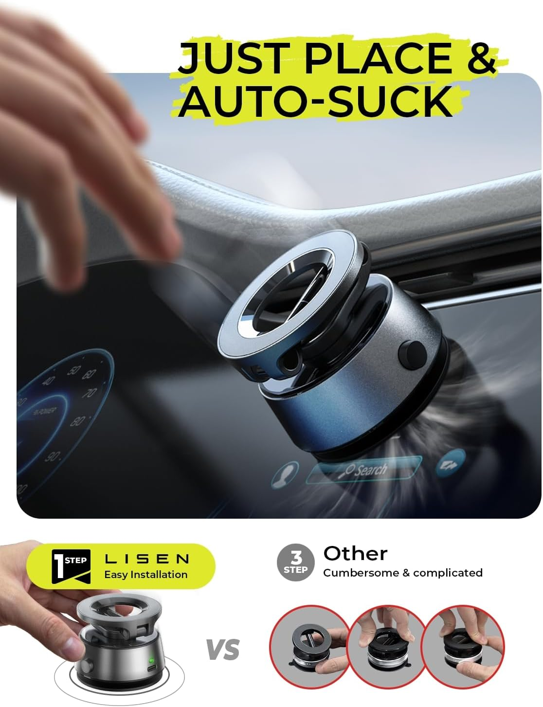 Game-Changing LISEN iPhone 17 Pro Max Magnetic Phone Holder – 33% Off Now! 2 LISEN Magnetic Phone Holder