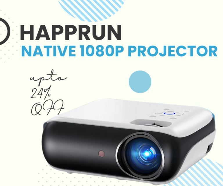 Is This Native 1080P Projector the Best Budget Home Theater on Amazon Right Now? 11 HAPPRUN Native 1080P projector with bluetooth technology