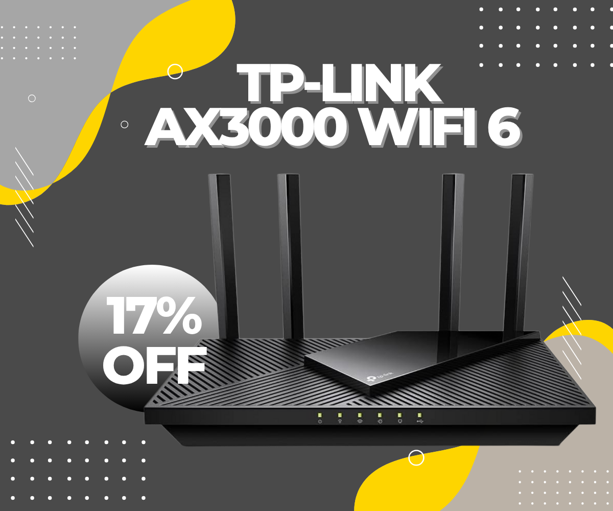 TP-Link AX3000 WiFi 6 Router Archer AX55 Pro