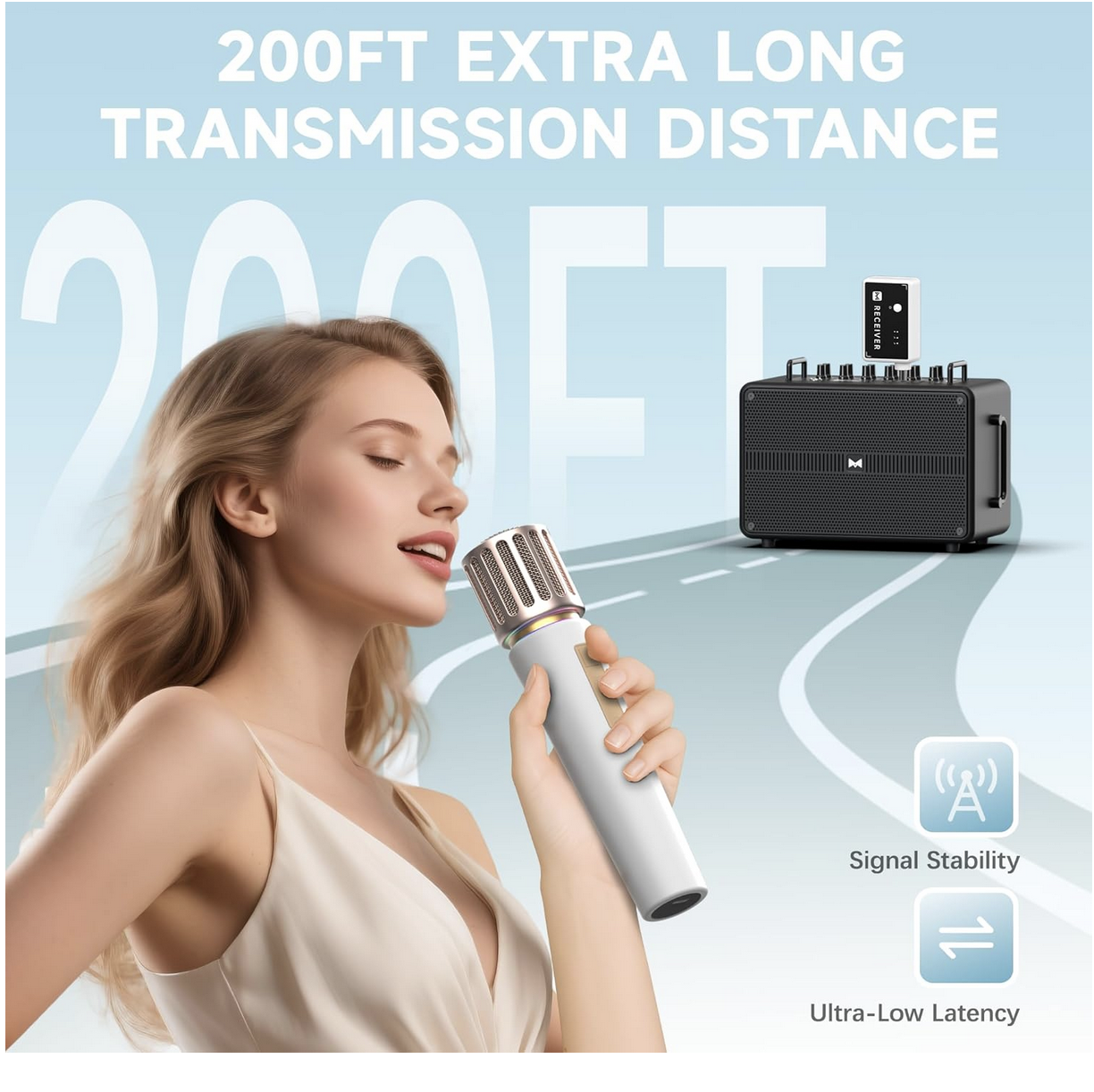 Top 10 Reasons You Need These Unforgettable Wireless Microphones at Your Next Party! 3 ECHOMUSSY brand, perfect for karaoke, streaming, or events.