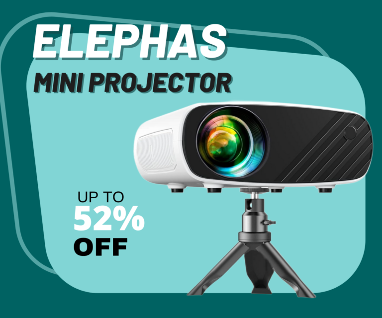 ELEPHAS 2025 Mini Projector