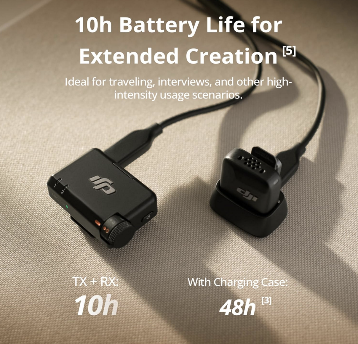 DJI Mic Mini wireless lavalier microphone system (1 TX + 1 RX)