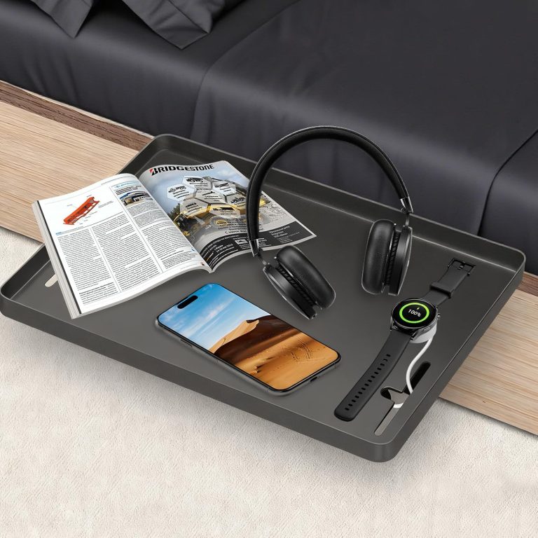 Inside How Apple Users Are Organizing Devices With Clip-On Bedside Shelves 11