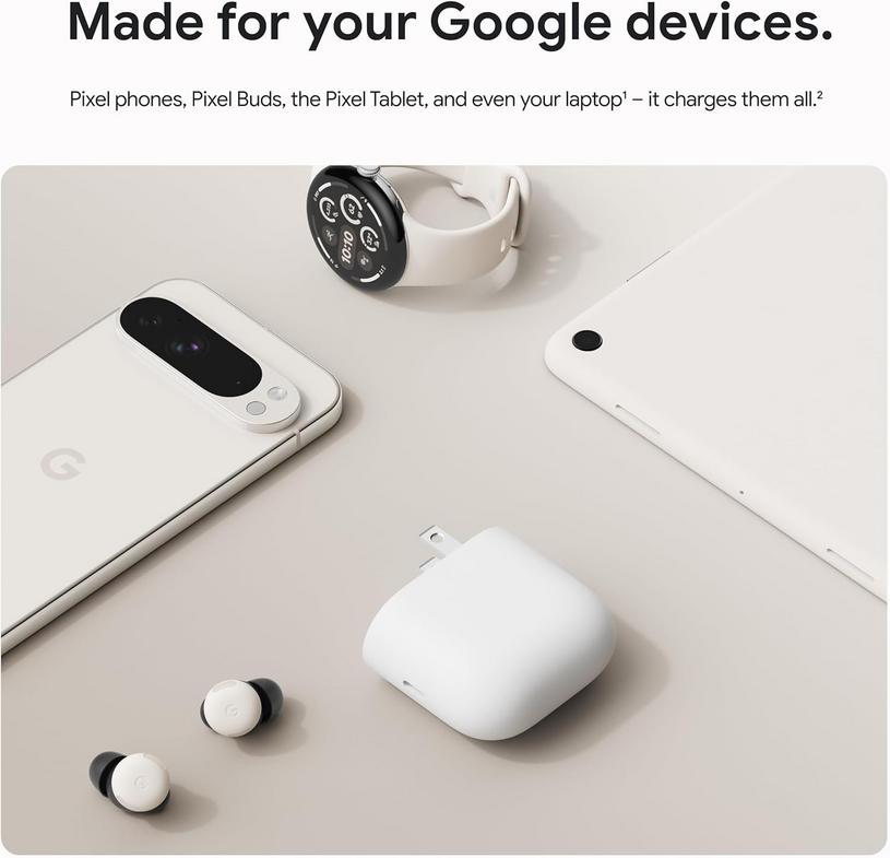 Upgrade Your iPhone 15 Charging: This Powerful Google 45W USB-C Charger Is 18% Off! 3