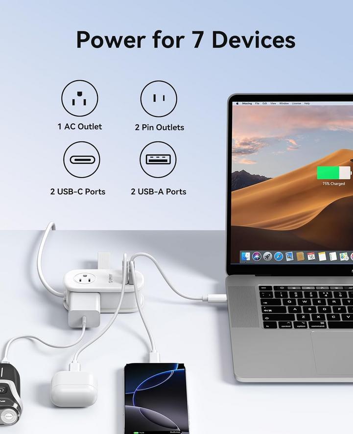 Must-Have: This Smart 7-in-1 USB-C Power Strip is $27 (Save $10!) 2