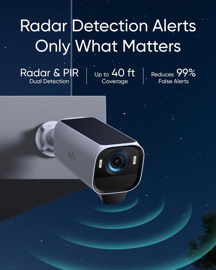 Must-Have eufyCam S3 Pro: Powerful Solar Security for Apple Users (Save 30%) 1