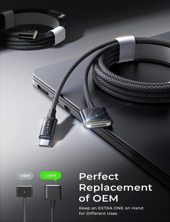 Smart Move: Grab the LISEN MagSafe 3 USB-C Cable for Just $23.50! 1