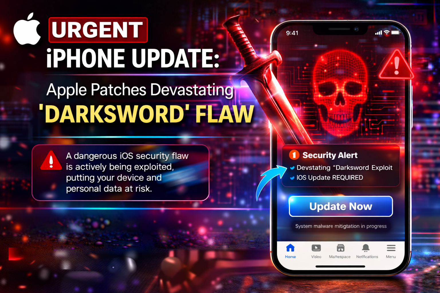 Urgent iPhone Update: Apple Patches Devastating 'Darksword' Flaw