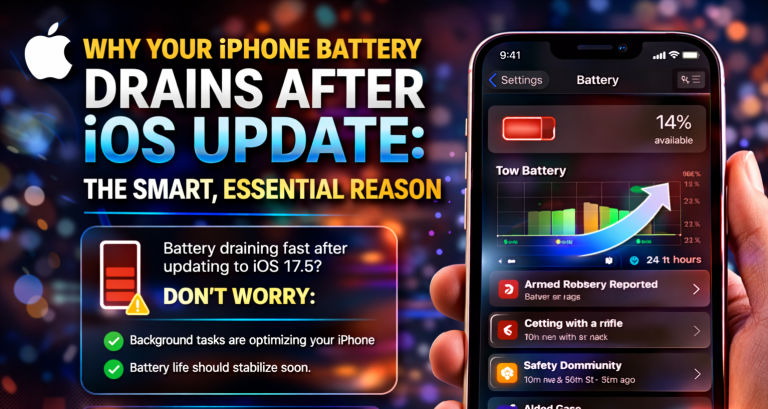 Phone Battery Drains