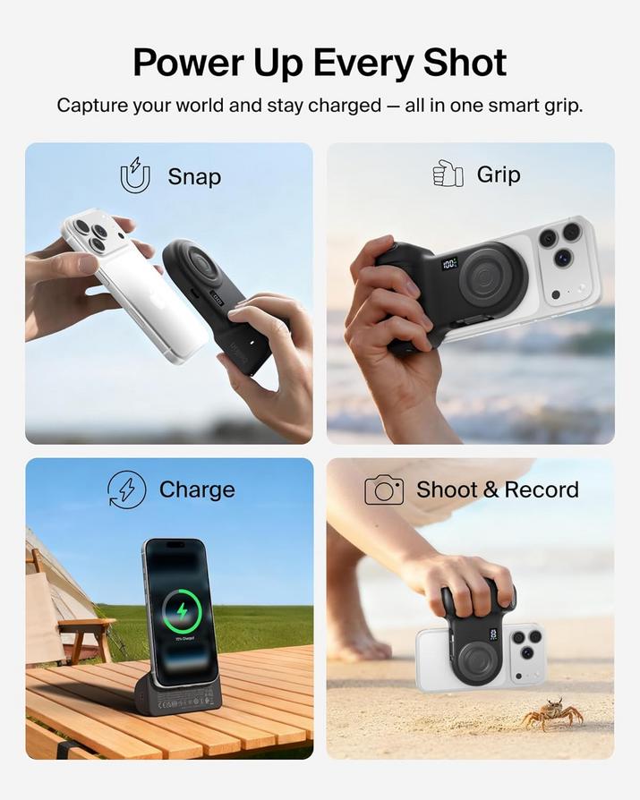 Belkin 9,300mAh MagSafe Camera Grip: Practical Power on the Go 8 Belkin 9,300mAh MagSafe Camera Grip: Practical Power on the Go 6