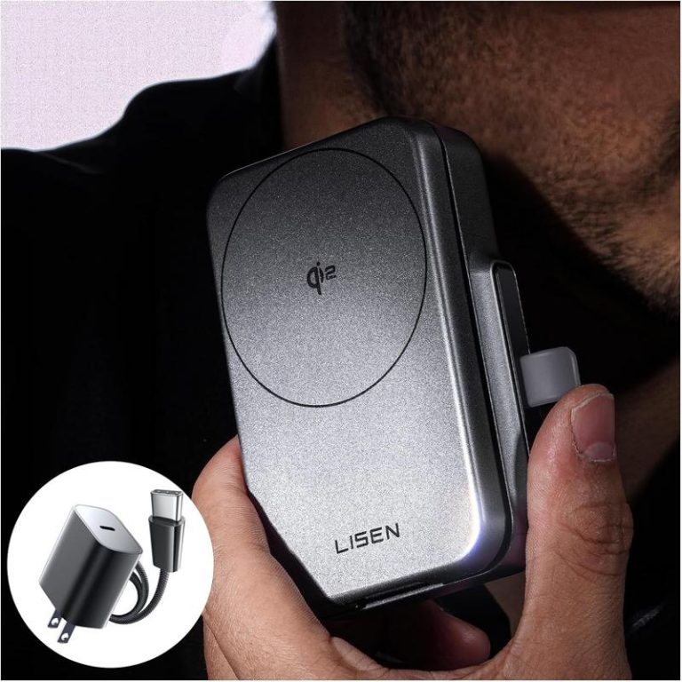 Practical LISEN Qi2 3-in-1 Foldable Charger for Apple Devices 6