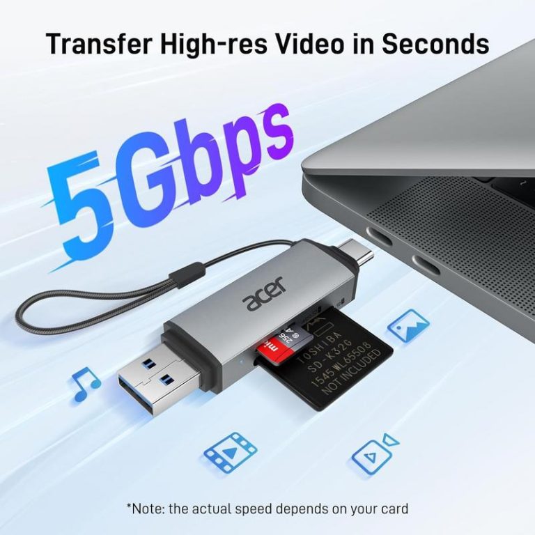 Practical Acer 2-in-1 SD Card Reader for iPhone and Mac 9 Practical Acer 2-in-1 SD Card Reader for iPhone and Mac 8