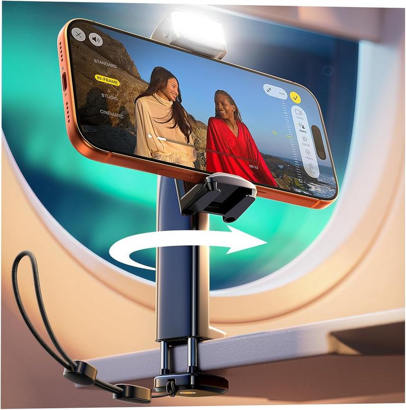 Portable LISEN LED Phone Stand for Travel & Everyday Desk 2