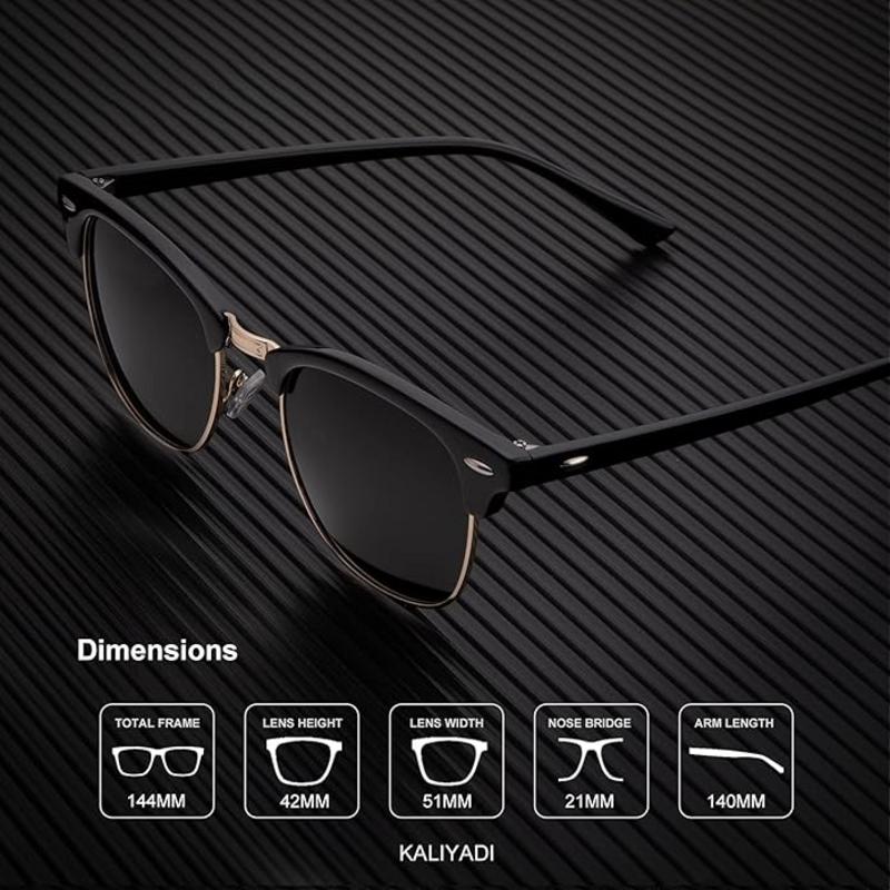 Semi-Rimless Sunglasses: Practical Style for Everyday Apple Users 2