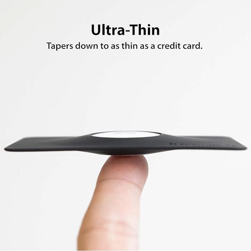 Smart TagVault AirTag Wallet Holder: Thin, Hidden & Flexible 1