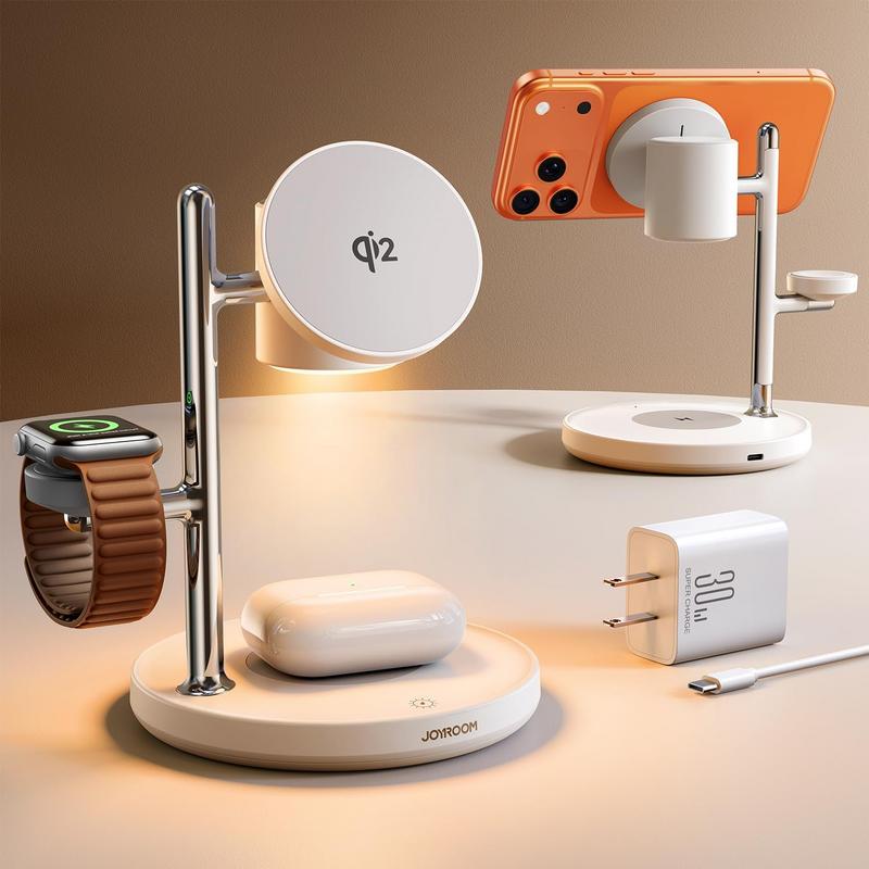 Smart 3-in-1 Qi2 Charger & Lamp: An Essential Apple Setup Upgrade 1