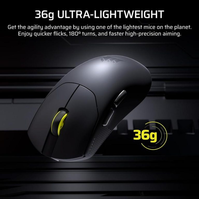 Corsair's Ultralight Sabre V2 Pro Mouse: A Smart Upgrade for Mac Desks 9 Corsair's Ultralight Sabre V2 Pro Mouse: A Smart Upgrade for Mac Desks 7
