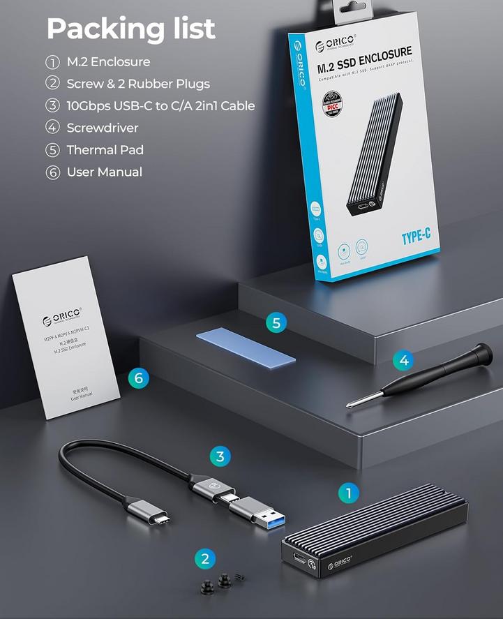 Craft Your Own Portable SSD: Essential Aluminum Enclosure for Mac & iPad 1