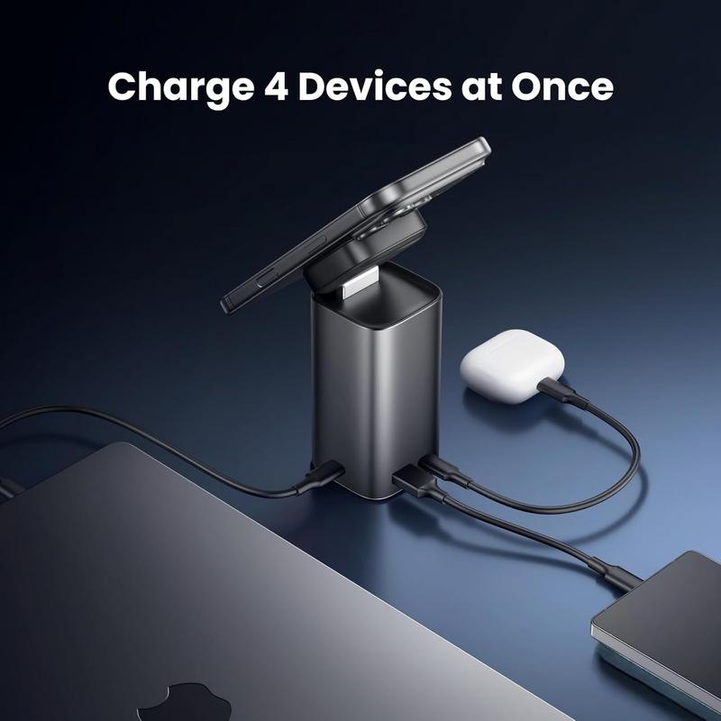 Sharge's Useful 4-in-1 Qi2 Charger Simplifies Your Apple Desk 1