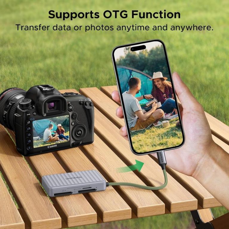 UGREEN’s Portable SD Card Reader Offers Smart Storage for Apple Users 7
