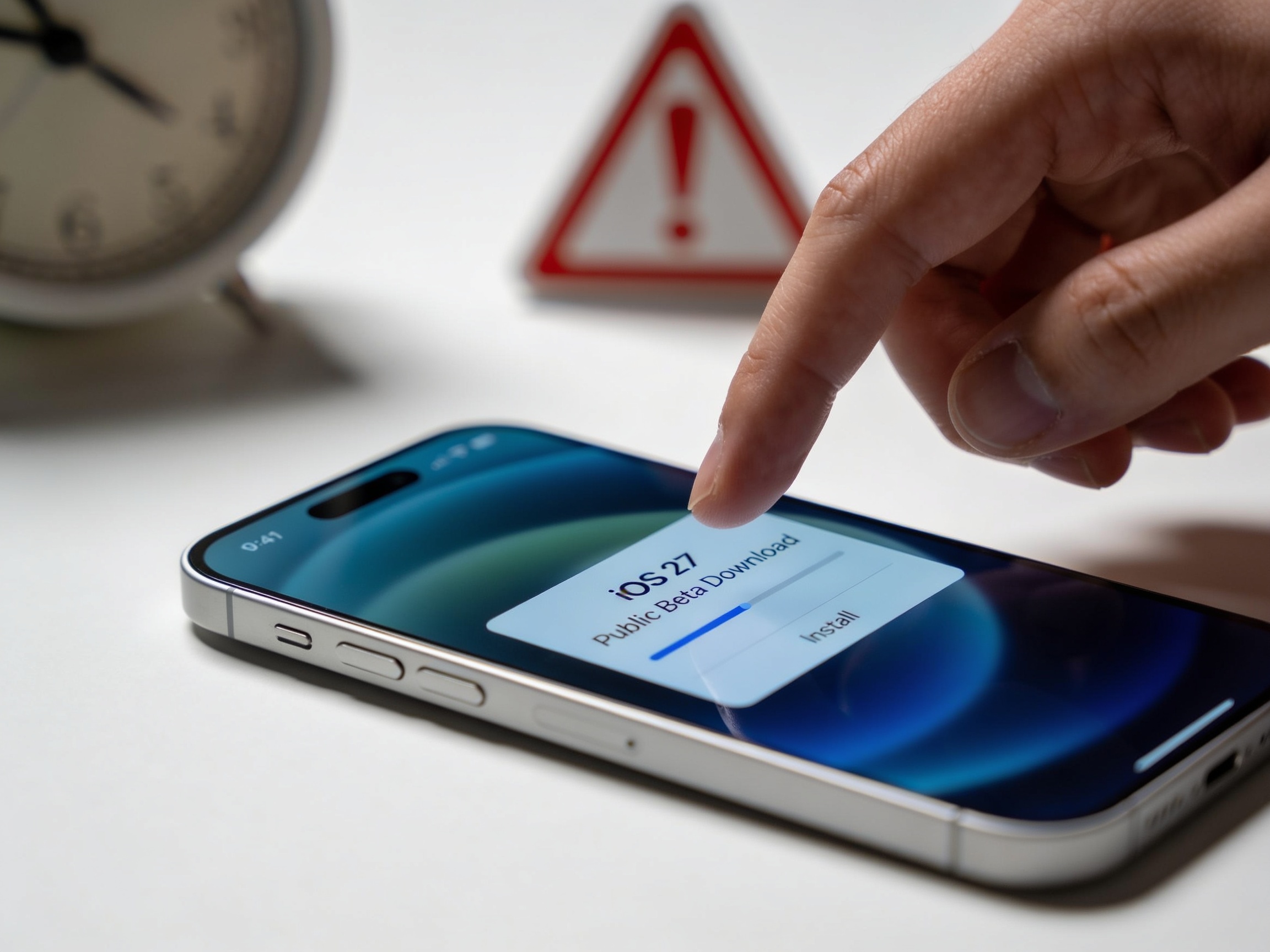 Pause Before Installing the iOS 27 Public Beta