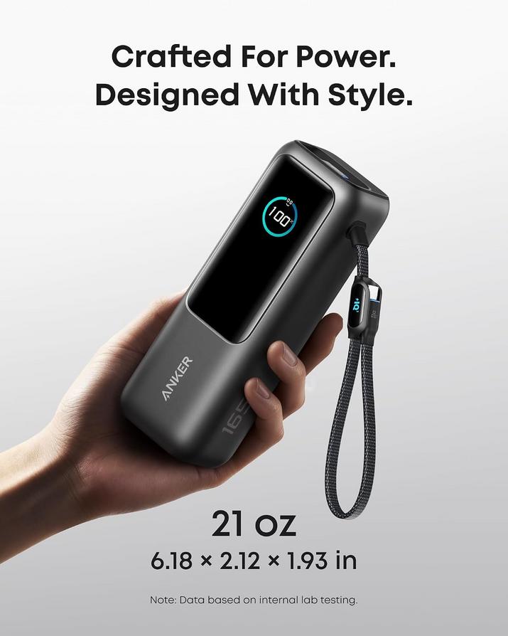 Anker's Powerful 165W Power Bank: Essential for Apple Users On The Go 9 Anker's Powerful 165W Power Bank: Essential for Apple Users On The Go 7