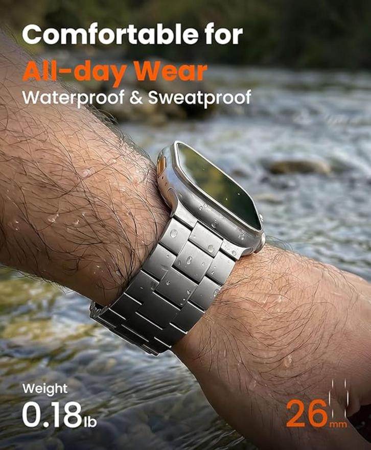 Upgrade Your Apple Watch Ultra with a Tough Titanium Band 12 Upgrade Your Apple Watch Ultra with a Tough Titanium Band 10